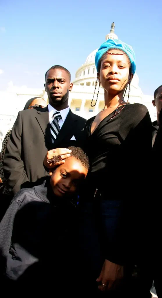 Erykah Badu and her son Seven Sirius Benjamin